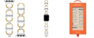 Tory Burch Two-Tone Stainless Steel Gemini Link Bracelet For Apple Watch&reg; 38mm/40mm